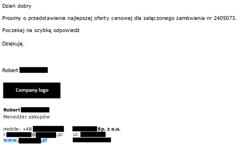 Cyberprzestępcy atakują polskie firmy