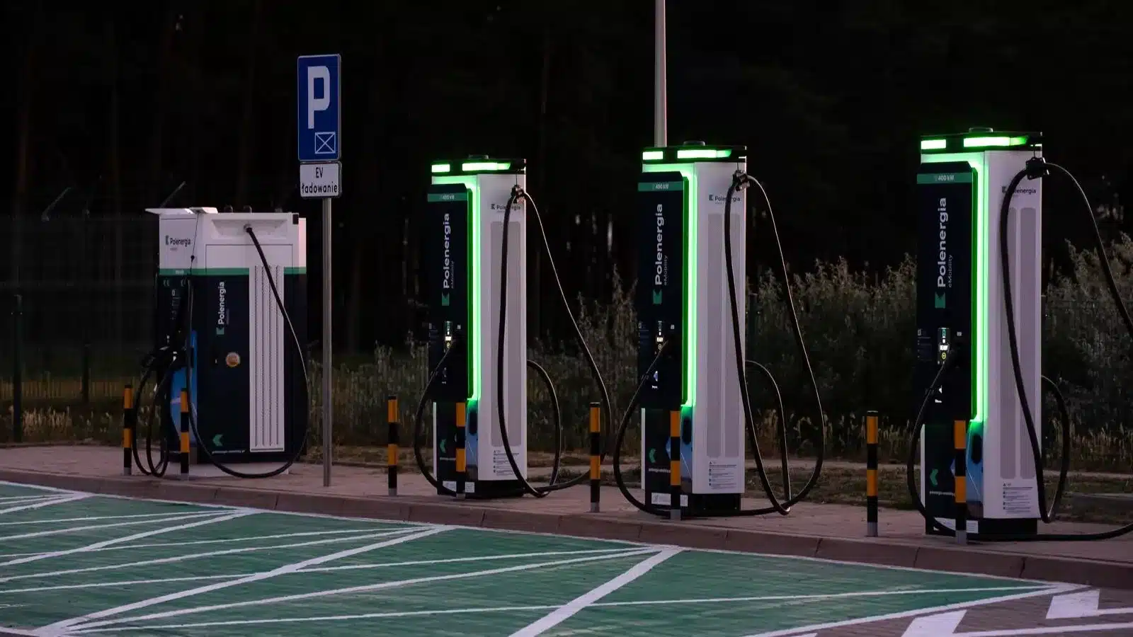 Stacje ładowania Ekoenergetyka-Polska S.A. przy Autostradzie Wielkopolskiej. Źródło: Polenergia eMobility