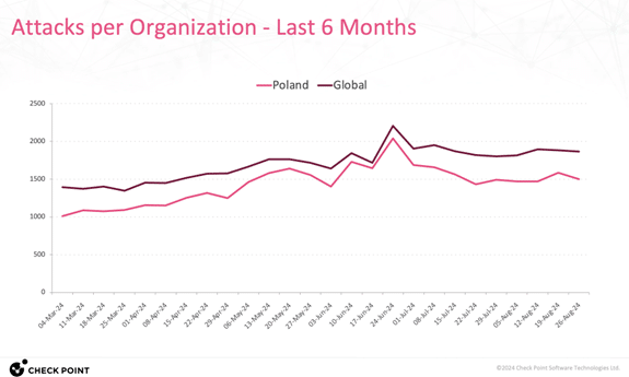 Polska może po raz pierwszy doświadczyć rekordowej liczby ponad 100 tys. cyberataków w 2024