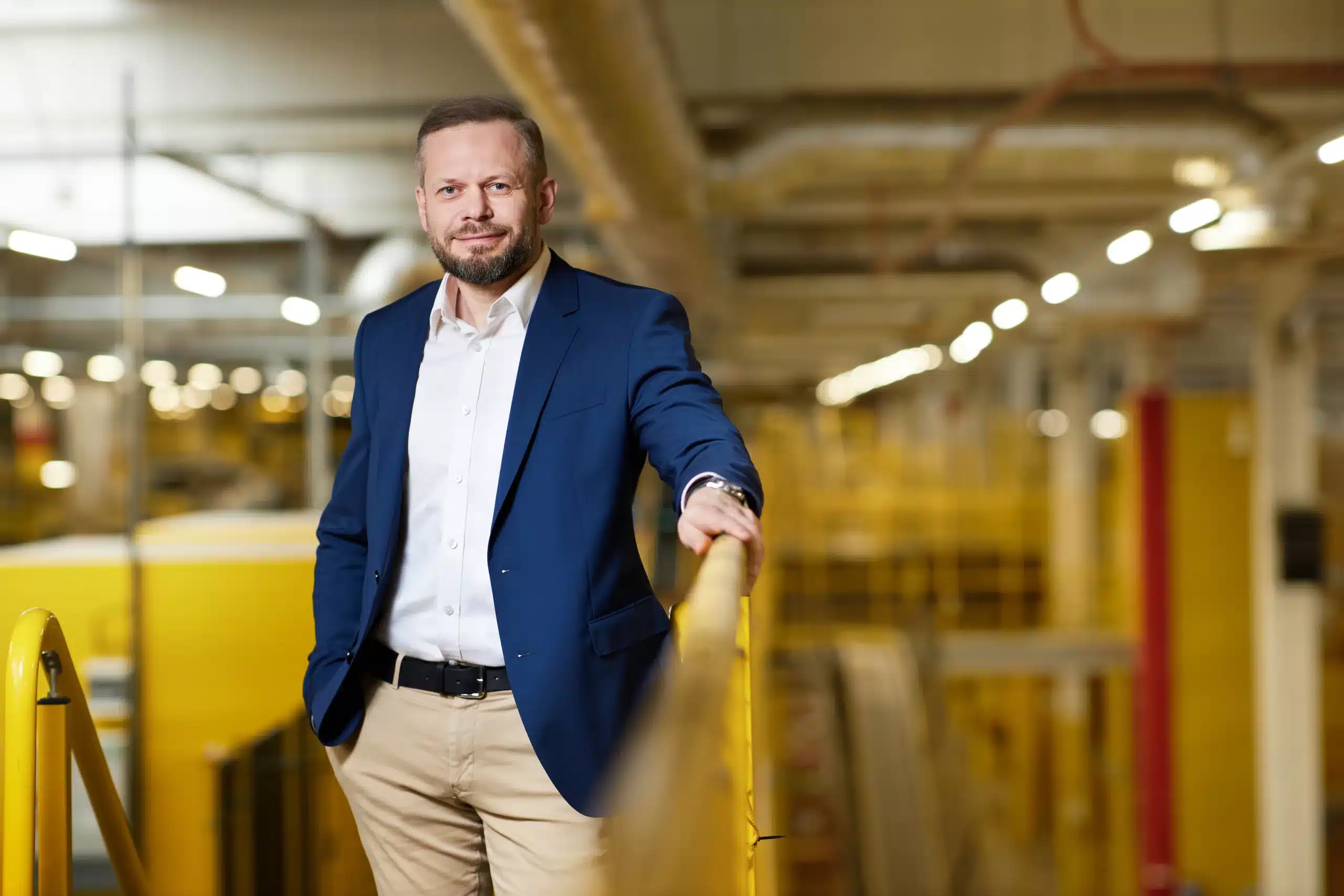 Tomasz Michalski – zarządzający centrum logistycznym Amazon w Gorzyczkach