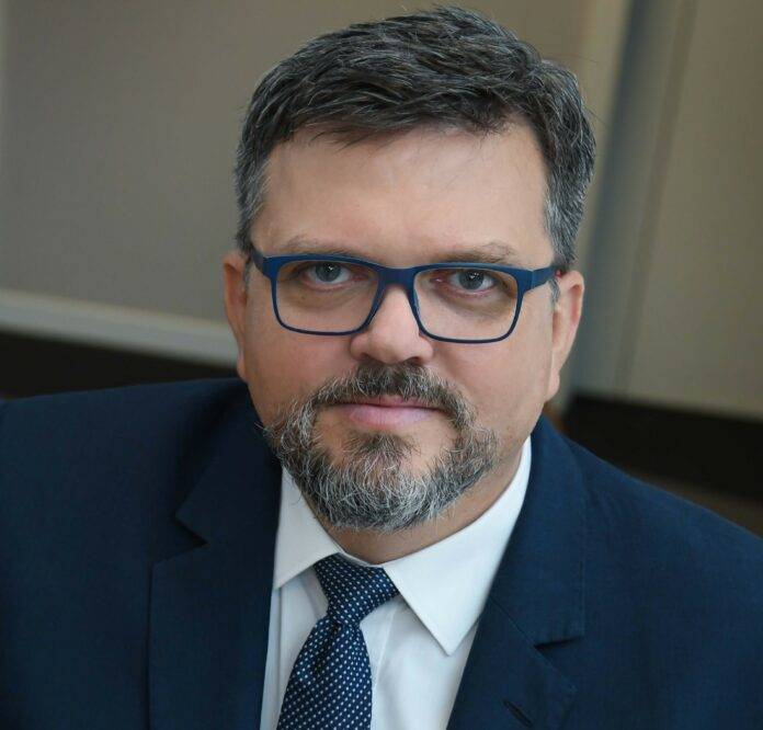 Marcin Ledworowski, członek Zarządu Banku Pocztowego odpowiadający za obszar biznesu i sprzedaży oraz IT