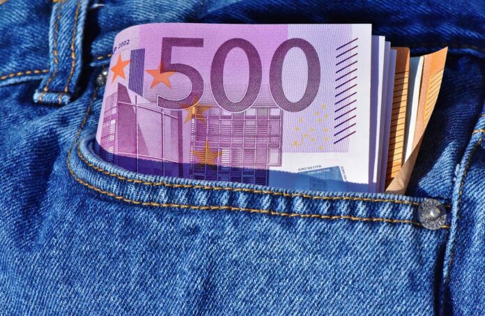 pieniądze euro finanse