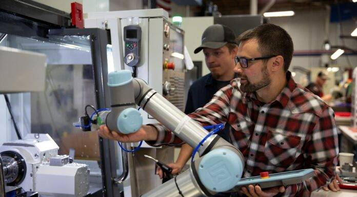 Cobot UR5e Robot robotyzacja automoatyzacja