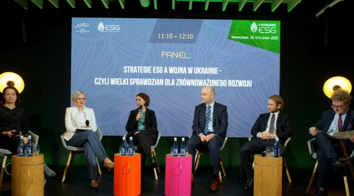 Panel główny Strategie ESG a wojna w Ukrainie –