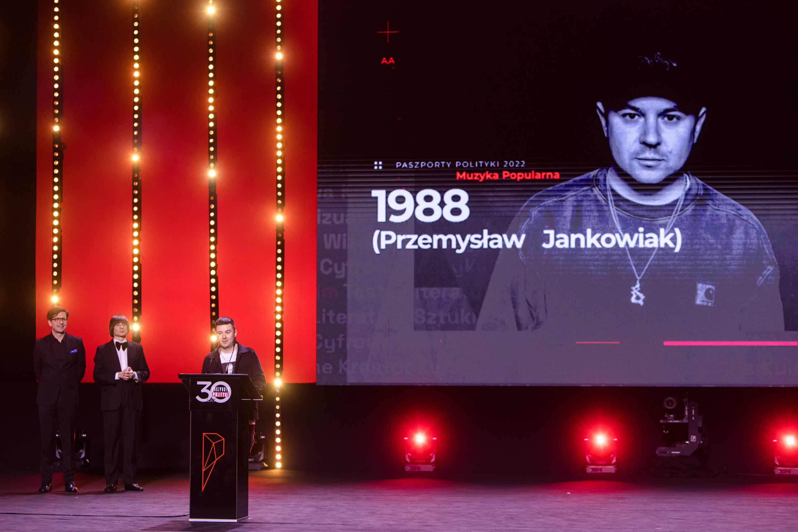 1988 (Przemysław Jankowiak) Paszporty Polityki 17.01.2023