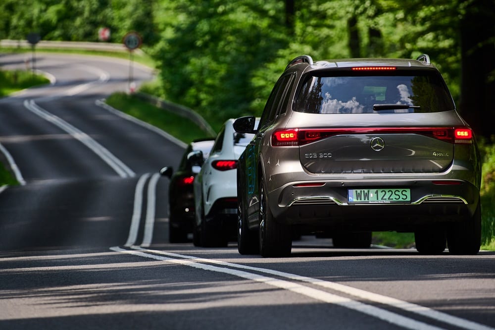 samochody elektryczne Mercedes-Benz