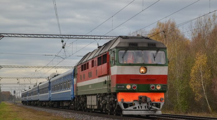 pociąg białoruś