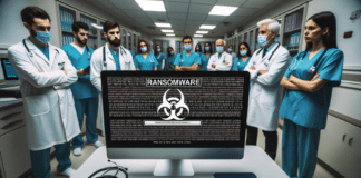 Ransomware w medycynie haker