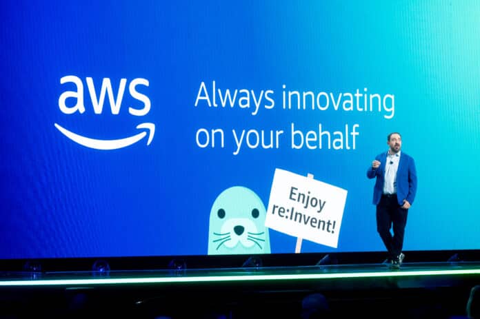 AWS re:Invent 2023 Photo by Noah Berger