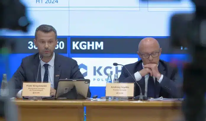 Konferencja wynikowa Grupy KGHM za I półrocze 2