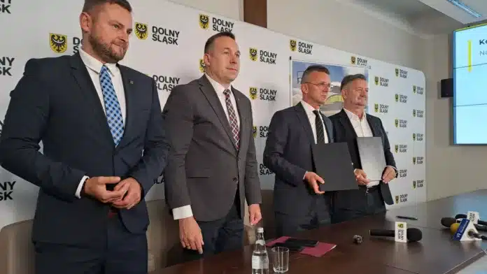 od lewej Michał Rado, Paweł Gancarz, Damian Stawikowski, Krzysztof Zdziarski