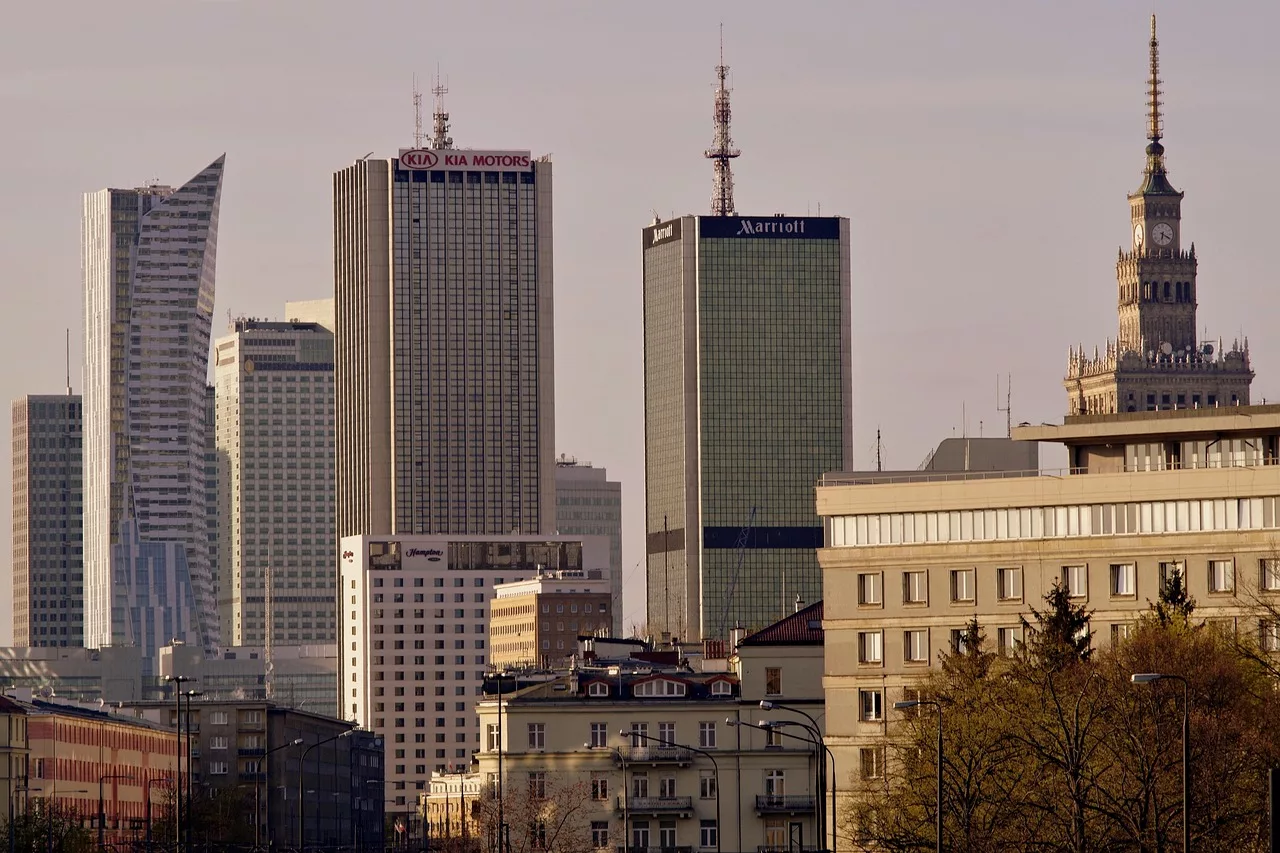 centrum Warszawy ulica Chałubińskiego
